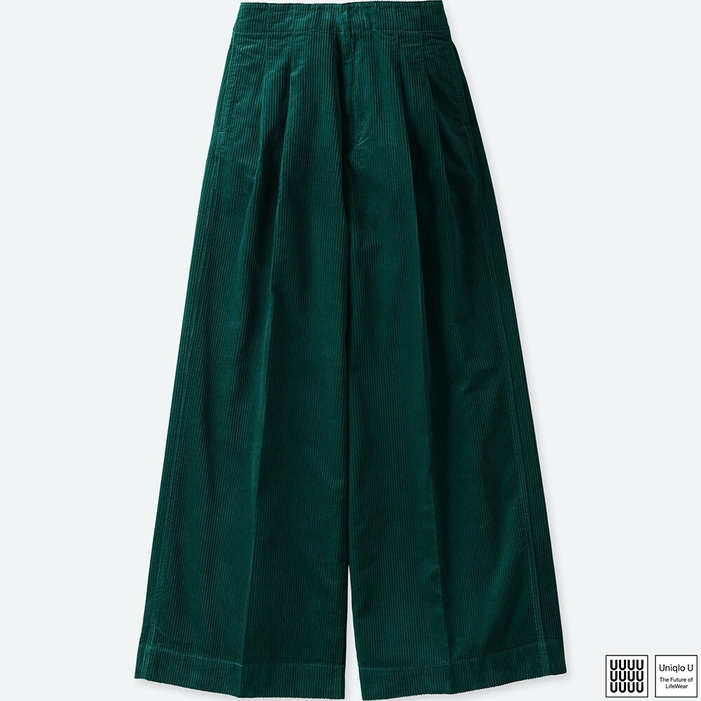 Uniqlo U Wide Leg Corduroy Pants